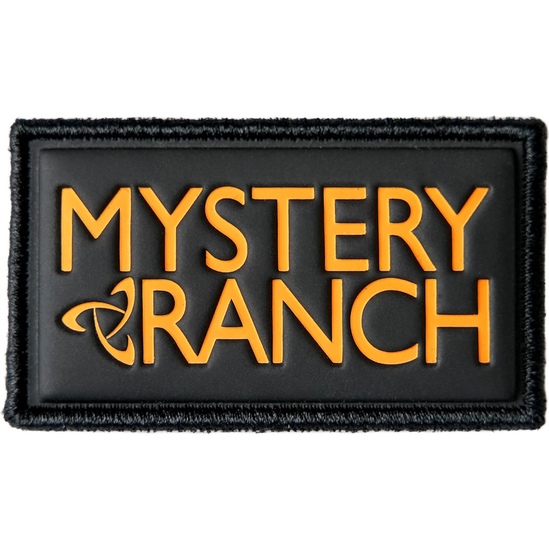 Mystery Ranch Double Stuffed Patch-Black Patch