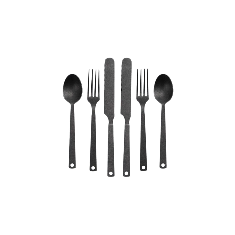 BAREBONES Matte Flatware 啞光餐具 - 2 件套