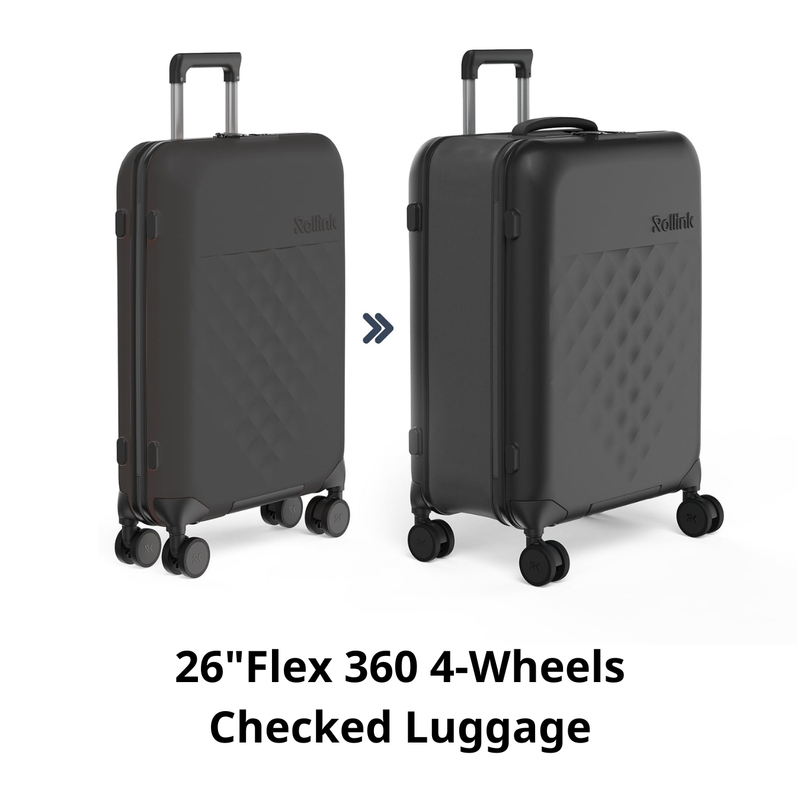 Rollink 26 吋 4輪 Flex 360° 摺疊行李箱