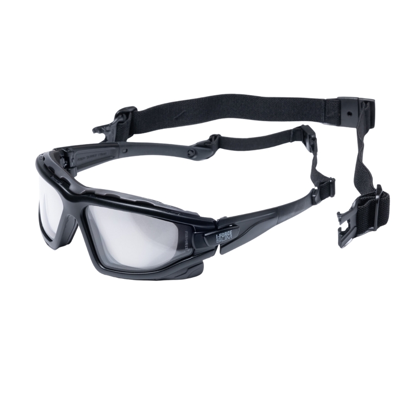 Pyramex I-Force Slim Anti Fog Clear Lens Goggles 黑框海綿單鏡