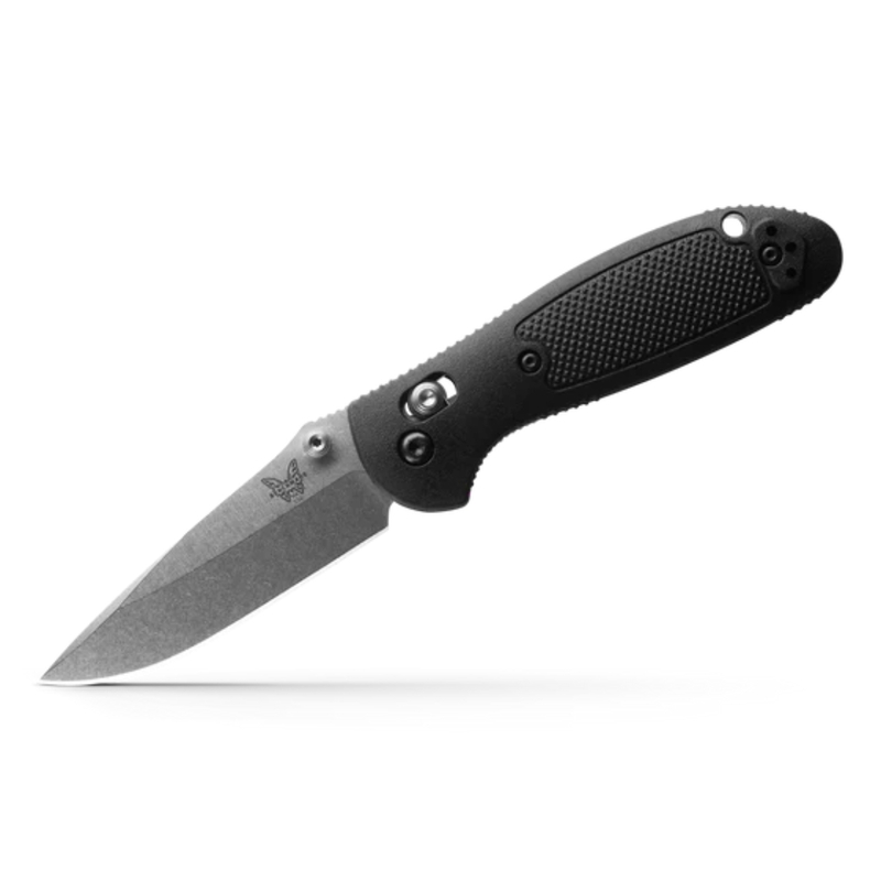 Benchmade Mini Griptilian® | Black Grivory® | Drop-point