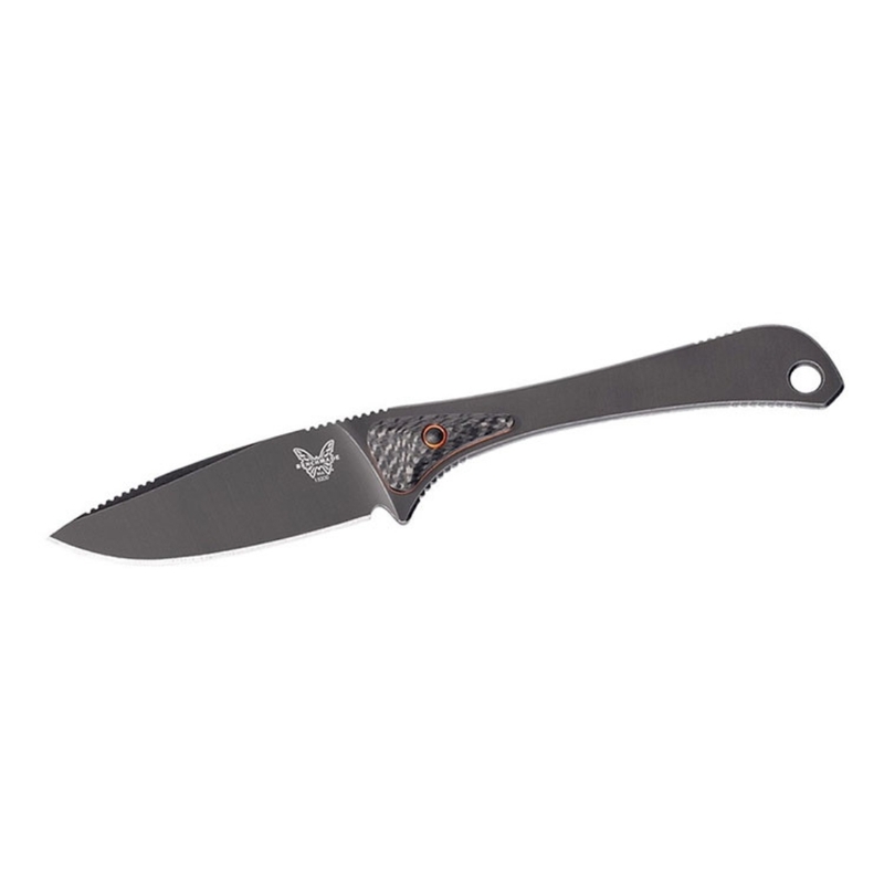 Benchmade Altitude Fixed Blade Knife (3" Black)
