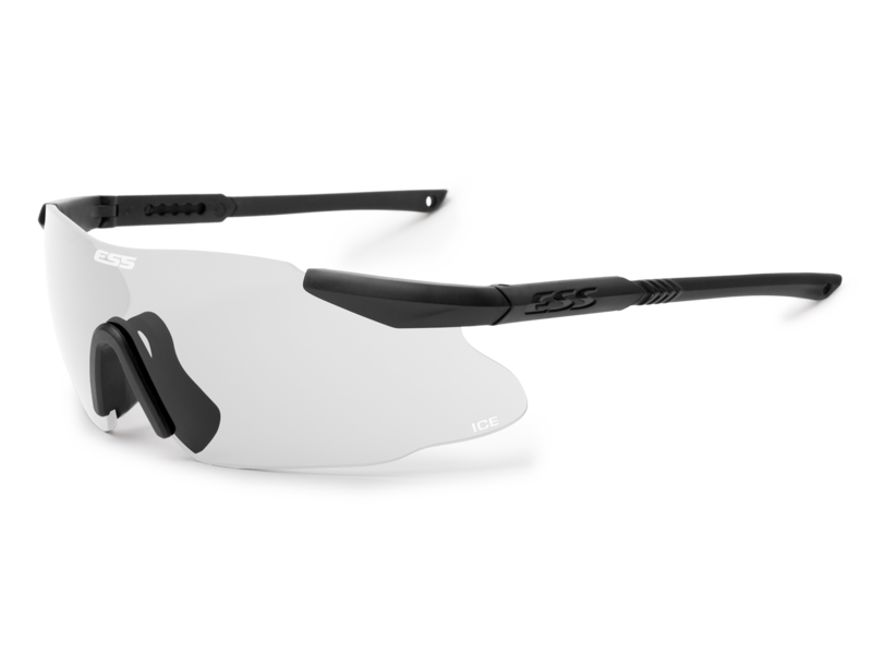 ESS Black Ice Frame w/ Clear Lens