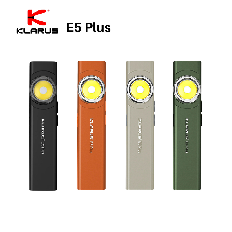 Klarus E5 Plus 磁夾工作燈