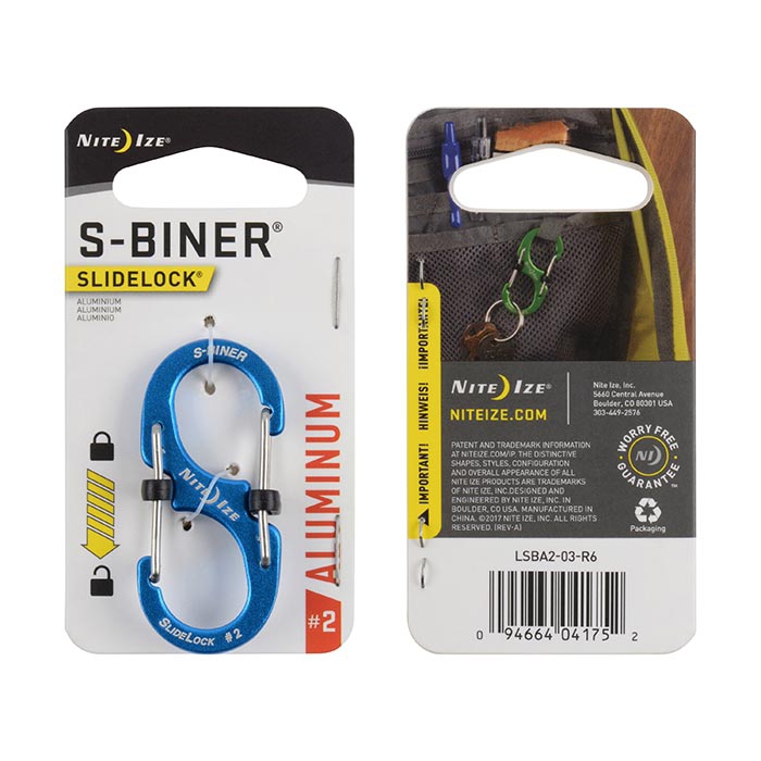 NITE IZE S-BINER® SLIDELOCK® ALUMINUM