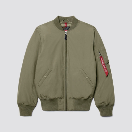 Alpha Industries MA-1 PRIMALOFT BOMBER JACKET, SAGE