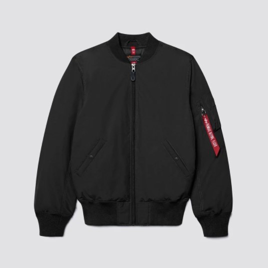 Alpha Industries MA-1 PRIMALOFT BOMBER JACKET, Black