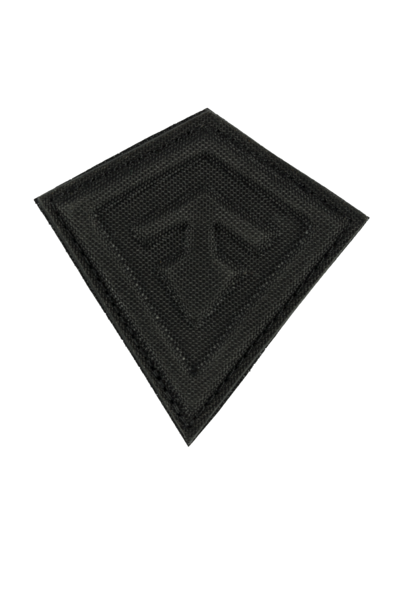 9 X 6 Velcro Pouch - Asphalt