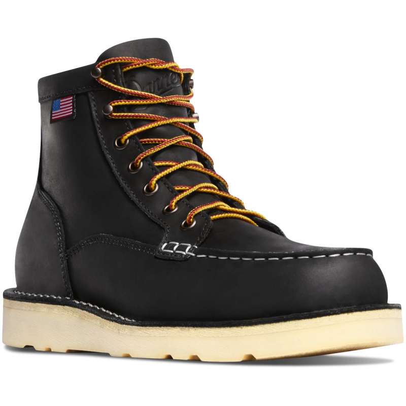 Danner  BULL RUN MOC TOE  6  ' BLACK  D15568