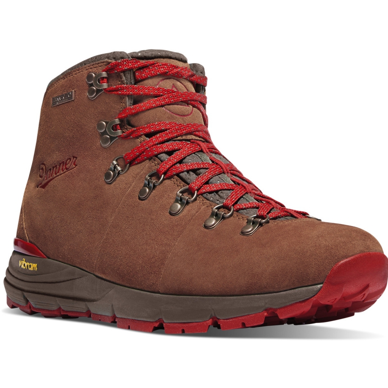 Danner  WOMEN S MOUNTAIN 600 LOW 3  ' 4.5  ' Brown/Red D62245