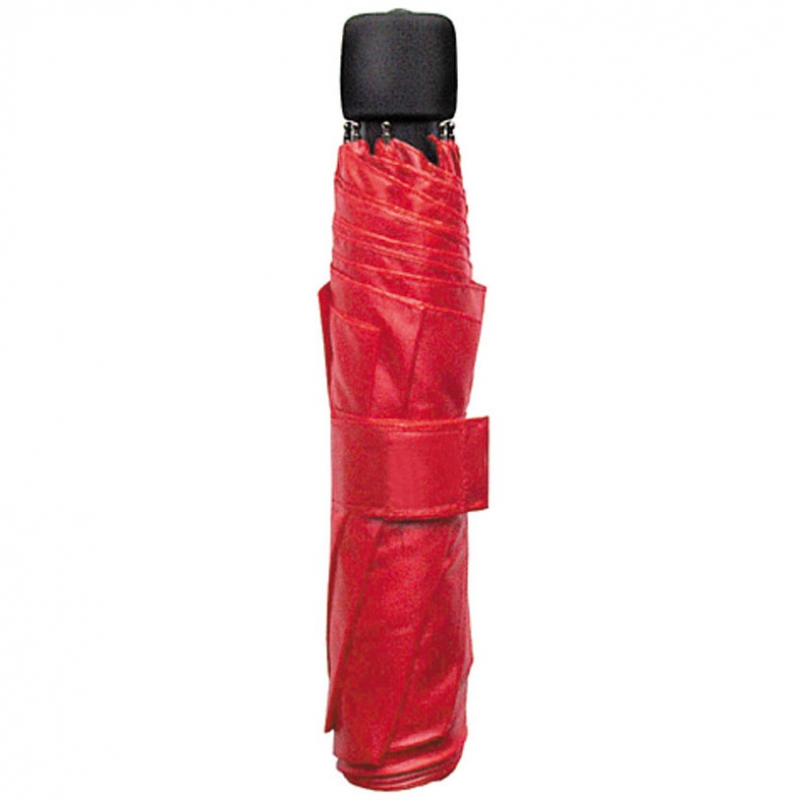 EuroSchirm Umbrella, 自動開關摺傘, 紅色