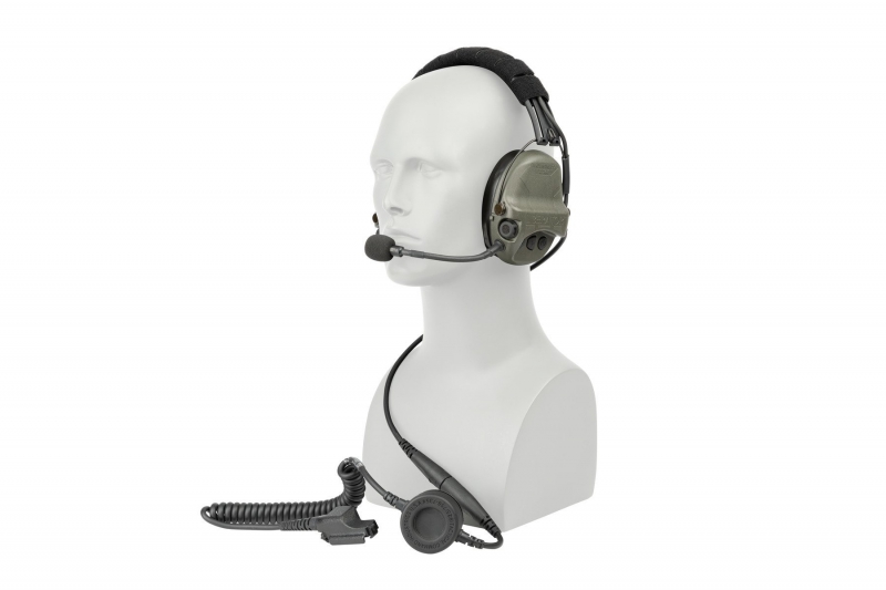 TCI Liberator IV Tactical Headset, LIB4_D_MTP8/LBK