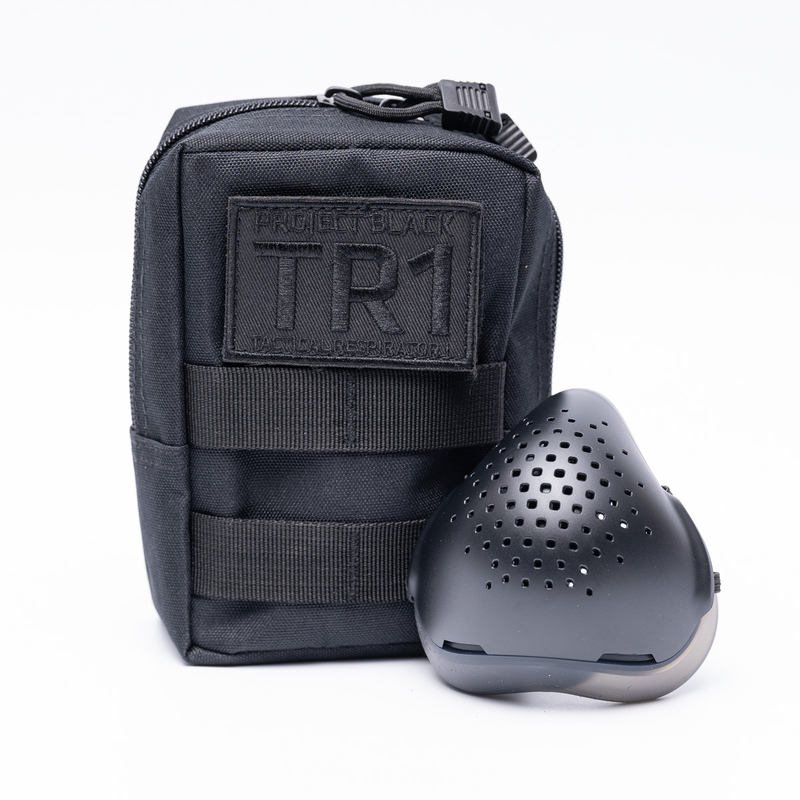 O2 Tactical TR1 口罩(耳掛連頸背啪鈕扣)