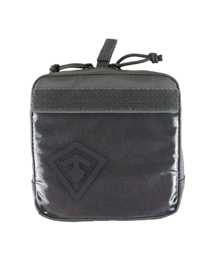 First Tactical 6 x 6 Velcro Pouch, Asphalt