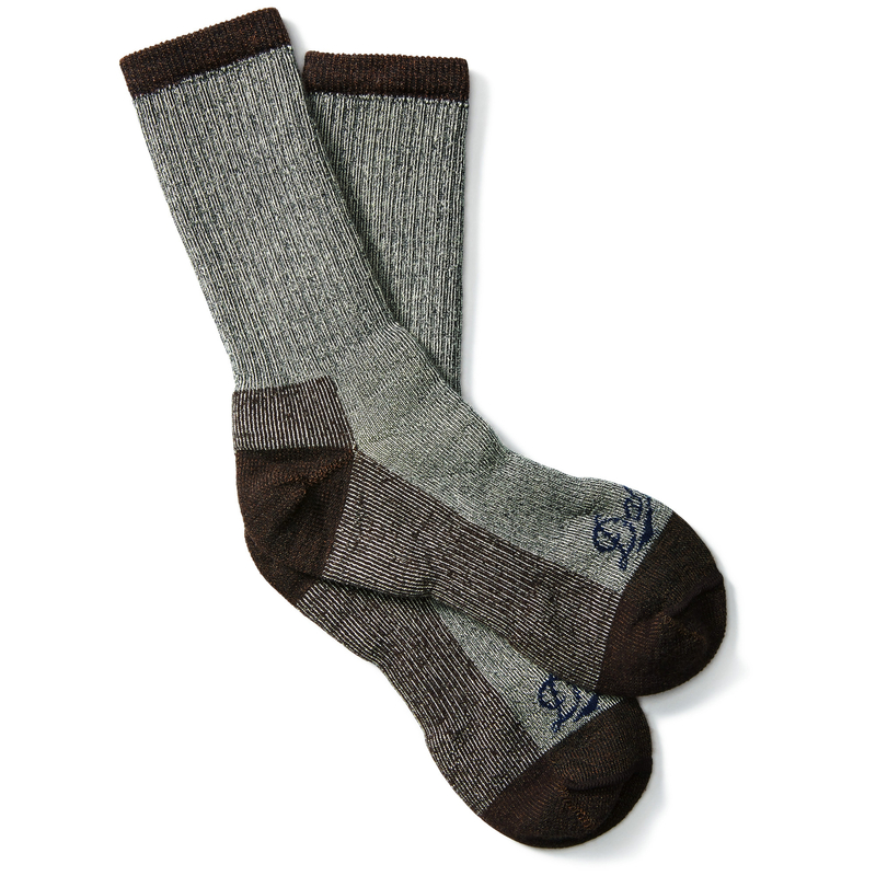 Danner Merino Midweight Work Socks Crew - Brown