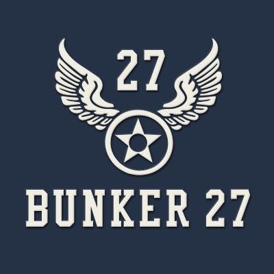 Bunker 27 NINE-O-NINE B-17 FLYING FORTRESS,Dark Navy,  Size M