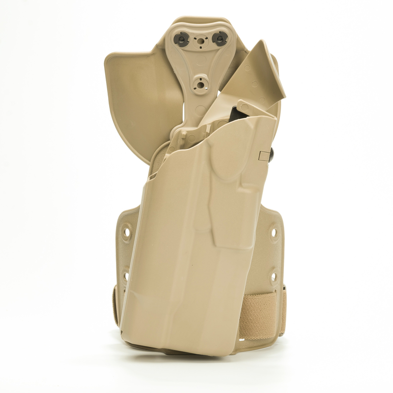 Safariland 7354-SP6 - 7TS™ ALS® SINGLE STRAP TACTICAL HOLSTER W/UFA & PADDLE