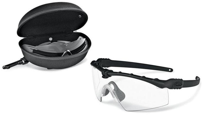 Oakley SI M Frame 3.0, Matte Black Frame, Clear/Grey Lens