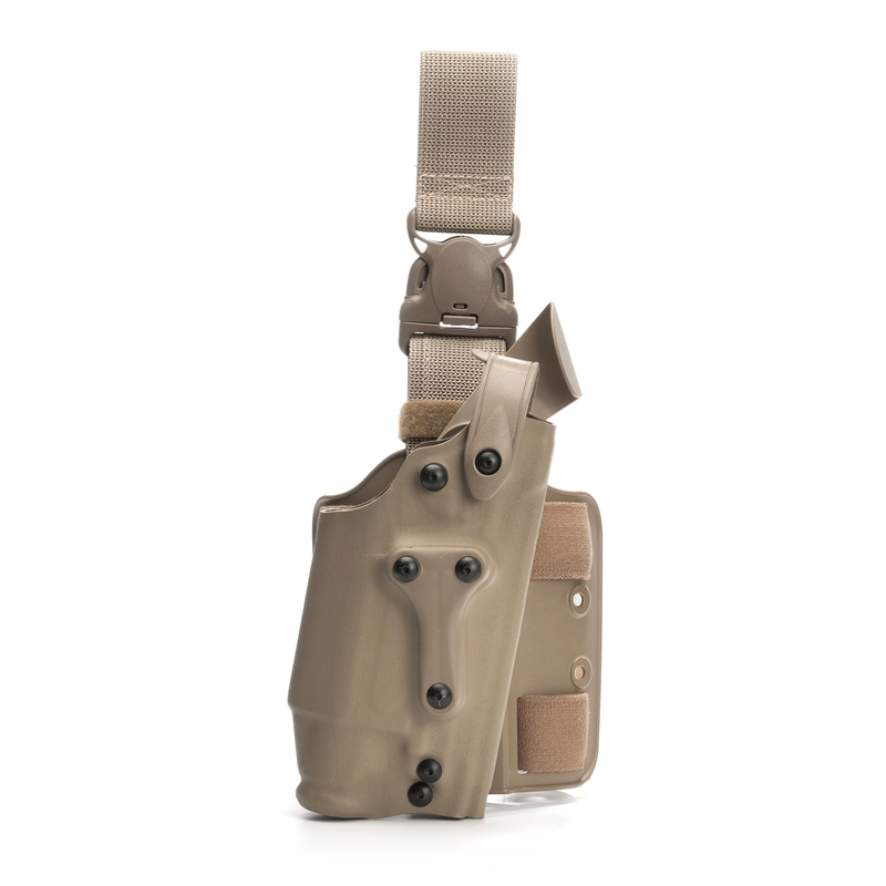 Safariland 6035 SLS MILITARY TACTICAL HOLSTER FOR GUN MOUNTED LIGHT W/ QUICK RELEASE LEG STRAP