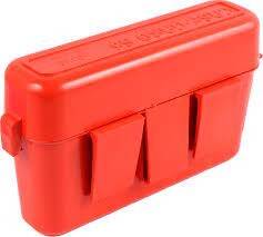 MTM Case-Gard Shotgun Shell Box, 5 Round, 12 Gauge Up to 3", Red