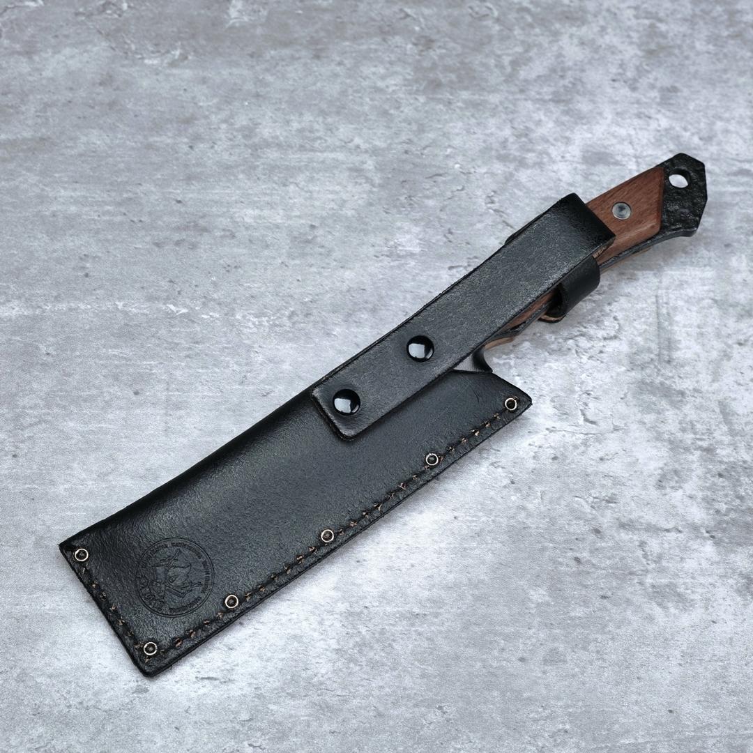 BABACHO Takibi Hatchet With Leather case,  YASUGI Special Steel, Walnut Handle