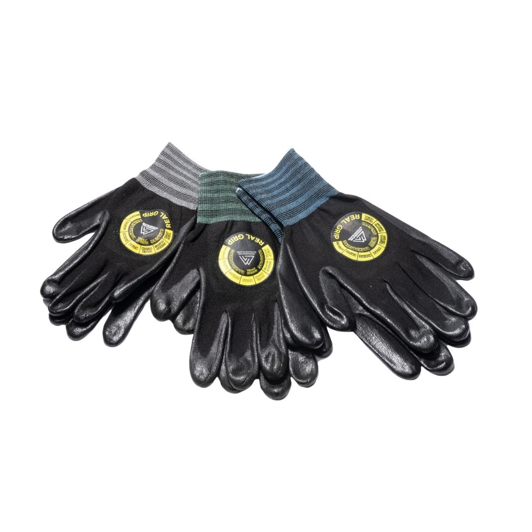 Aromasnature  Real Grip Gloves, Black