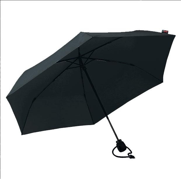 EuroSchirm Umbrella, Light Trek Ultra 超輕量縮骨雨傘, 黑色