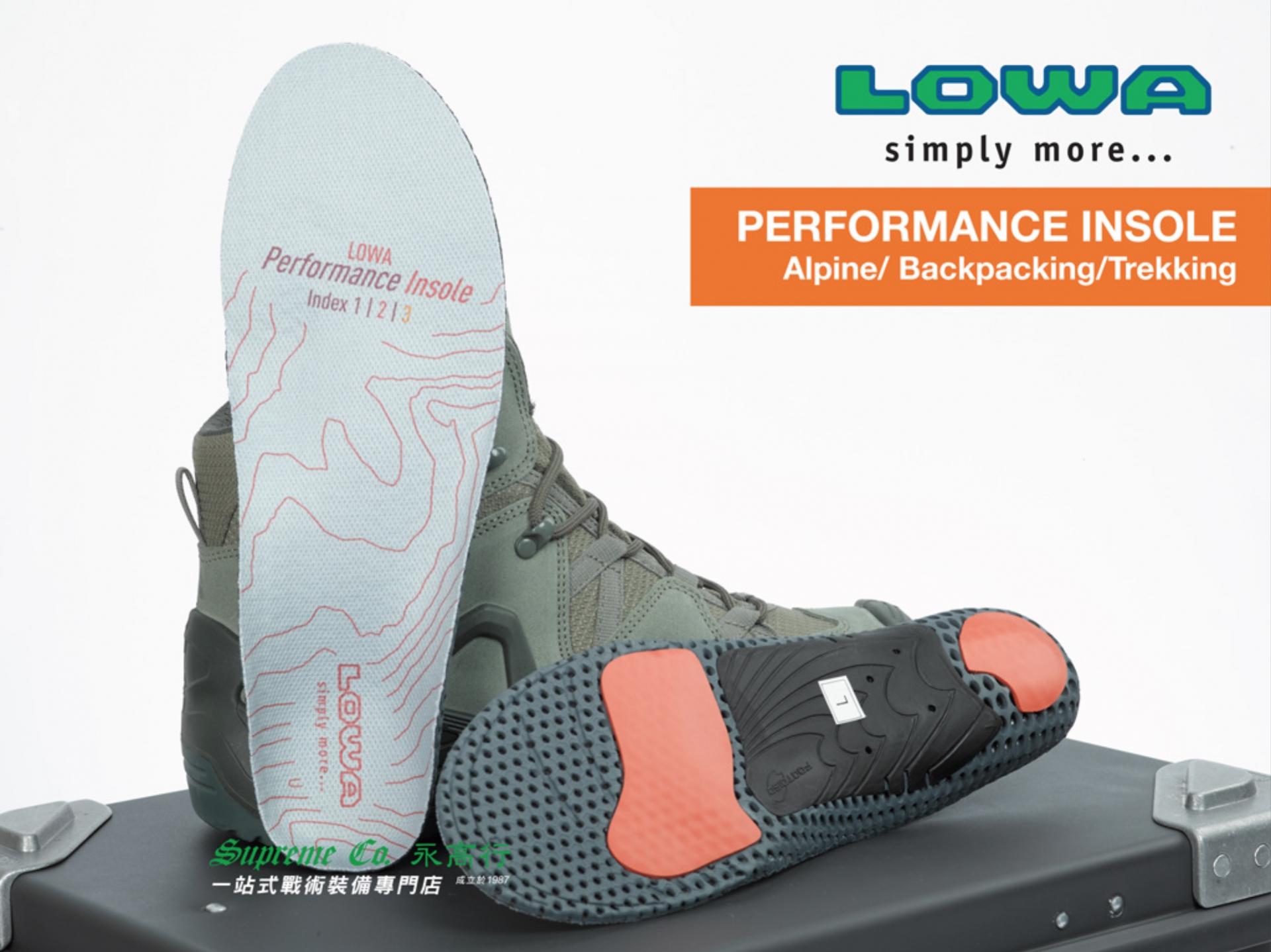 LOWA Performance insole 高效能鞋墊