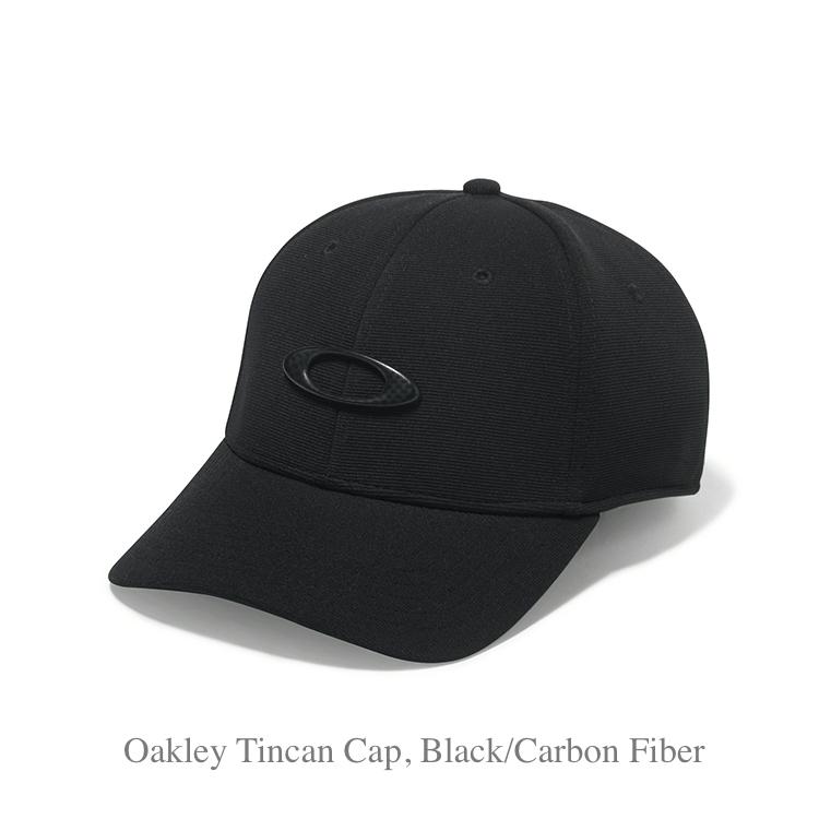 Oakley Tincan Cap, Black/Carbon Fiber