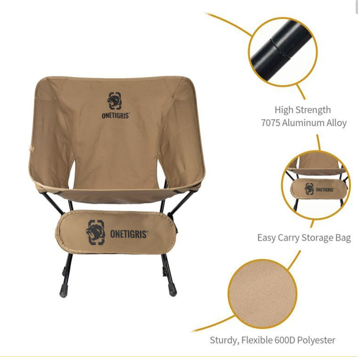 OneTigris Foldable Camping Chair 02