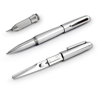 Mininch Xcissor Pen Full Set, Silver