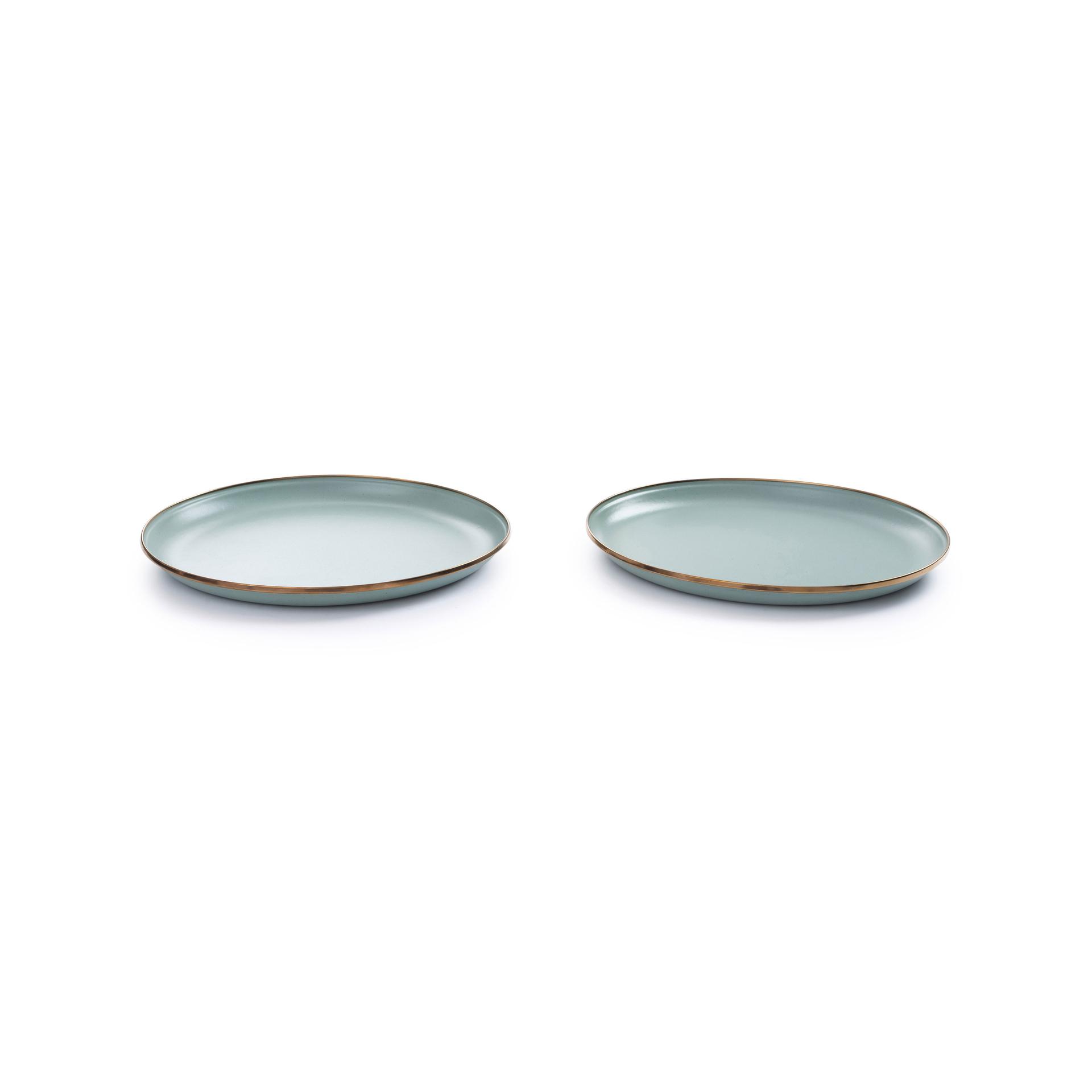 BAREBONES Enamel Plate 搪瓷碟 - 2 件套